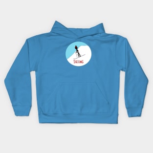 Skiing Kids Hoodie